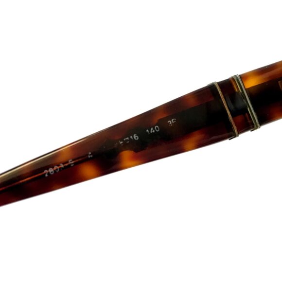 Persol Havana Sunglasses Mens Brown Gradient Plastic Polarized Rectangle Acetate - Picture 8 of 13